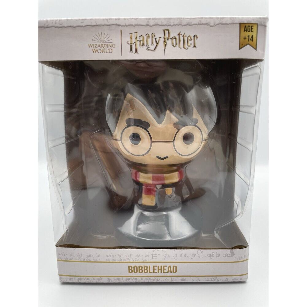 NIB Harry Potter WIZARDING WORLD BobbleHead With Wand Figure - Culture Fly